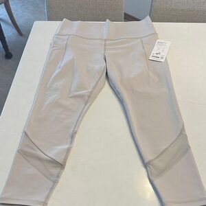 Athleta Soft Gray Performance Leggings